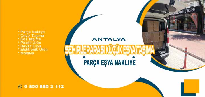 Alanya Sancaktepe parça nakliyat