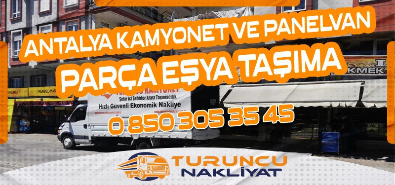 Alanya Tuzla parça nakliyat